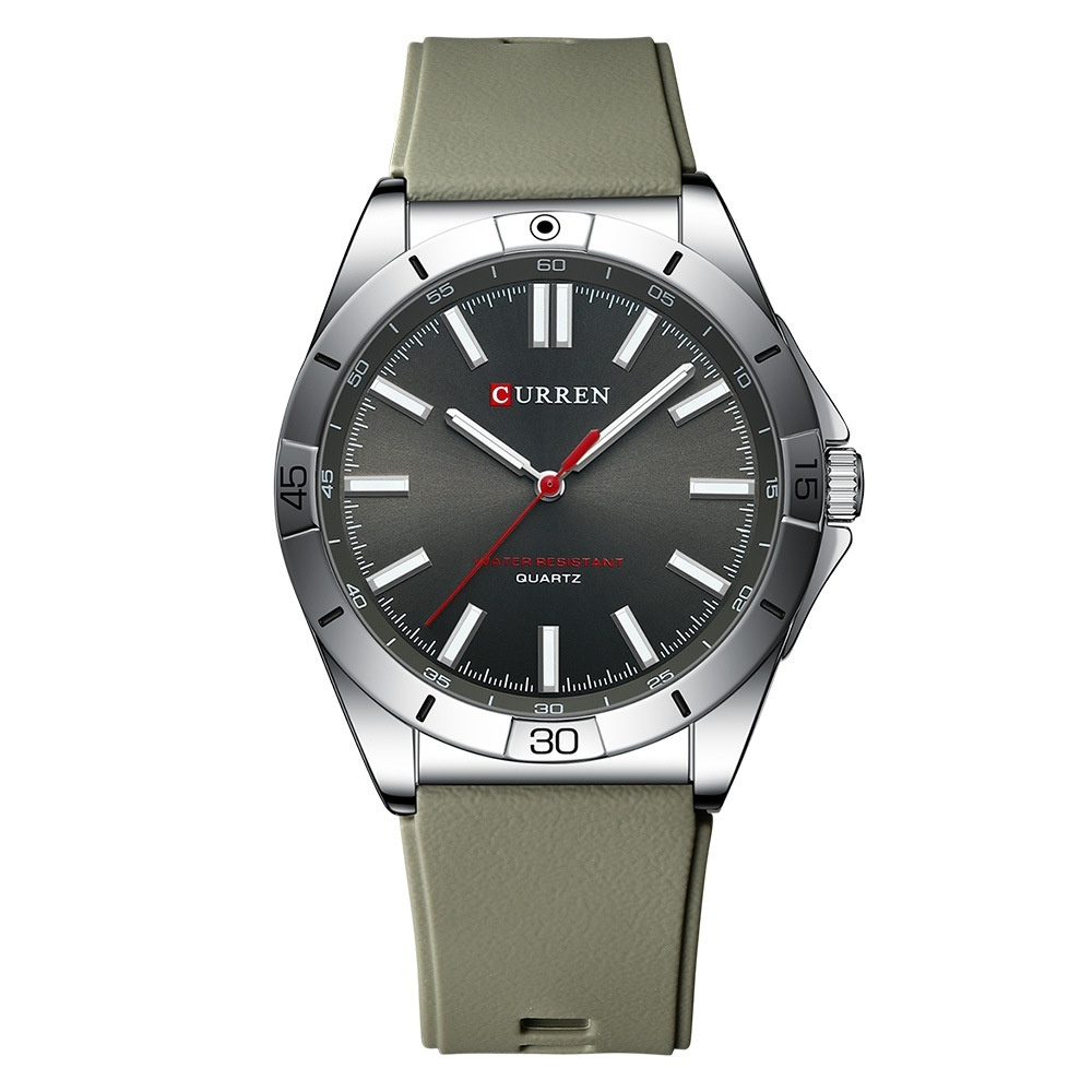 Simple Unisex Round Silicone-band Couples Watch Waterproof - Image 3