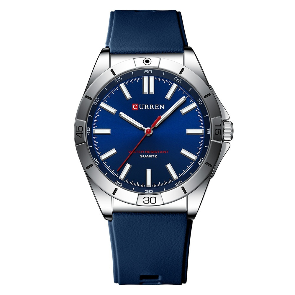 Simple Unisex Round Silicone-band Couples Watch Waterproof - Image 4