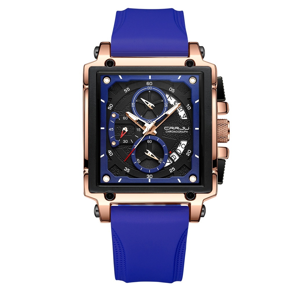 Simple Business Tape Mens Calendar Watch - Image 5