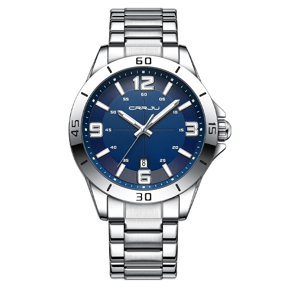 Waterproof Digital Quartz Watch With A Steel Band - Image 2