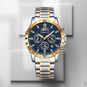 Men's Multifunctional Business Calendar Quartz Watch
