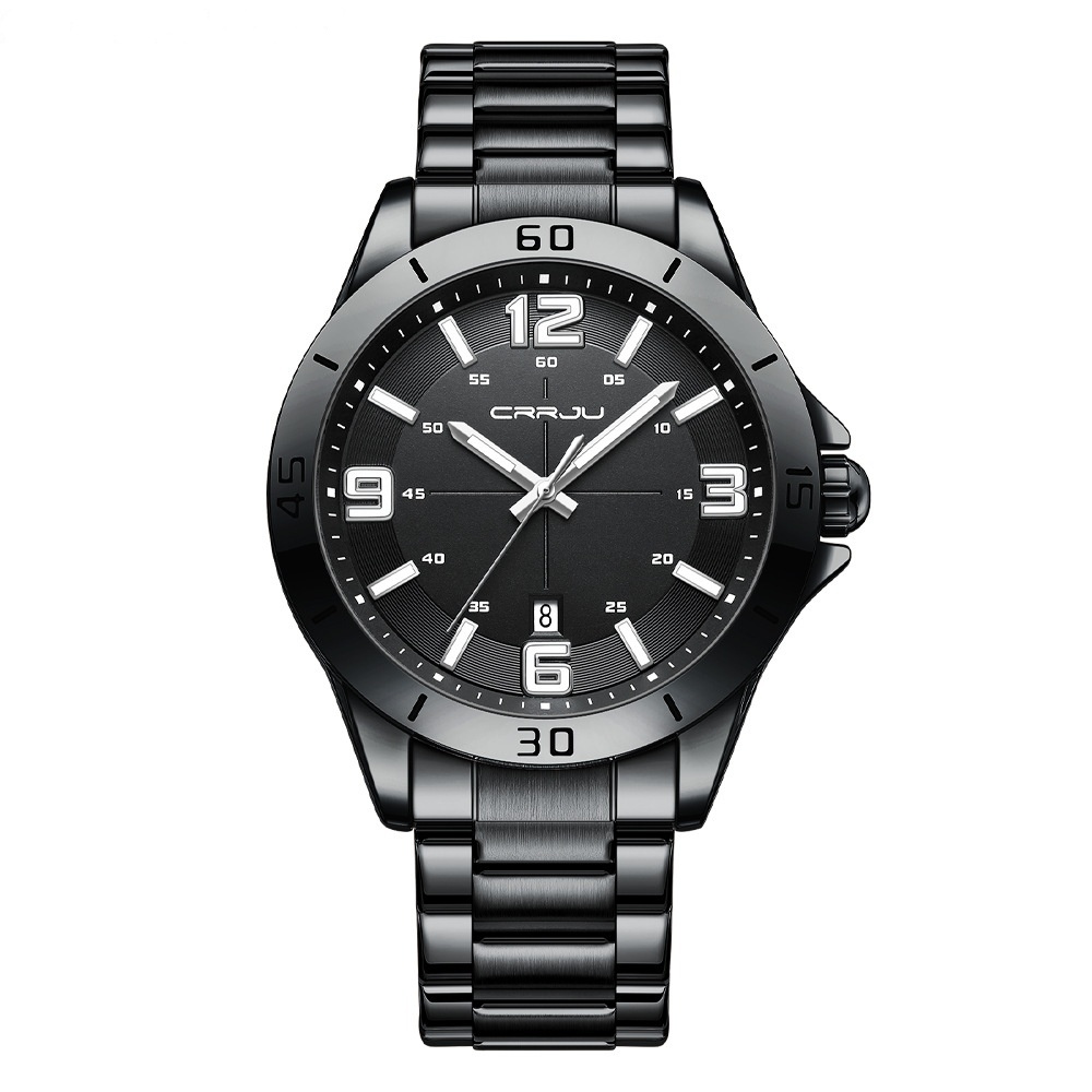 Waterproof Digital Quartz Watch With A Steel Band - Image 5