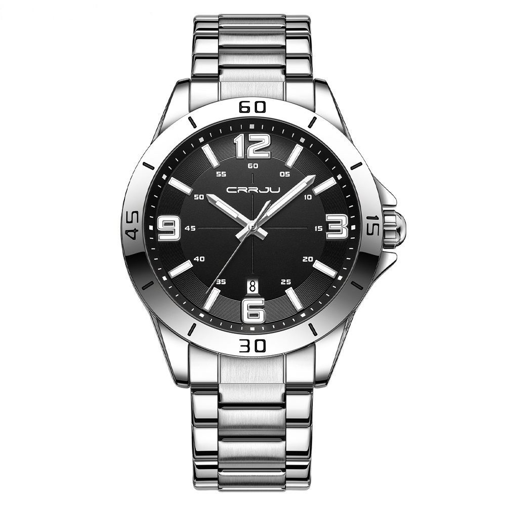 Waterproof Digital Quartz Watch With A Steel Band - Image 4