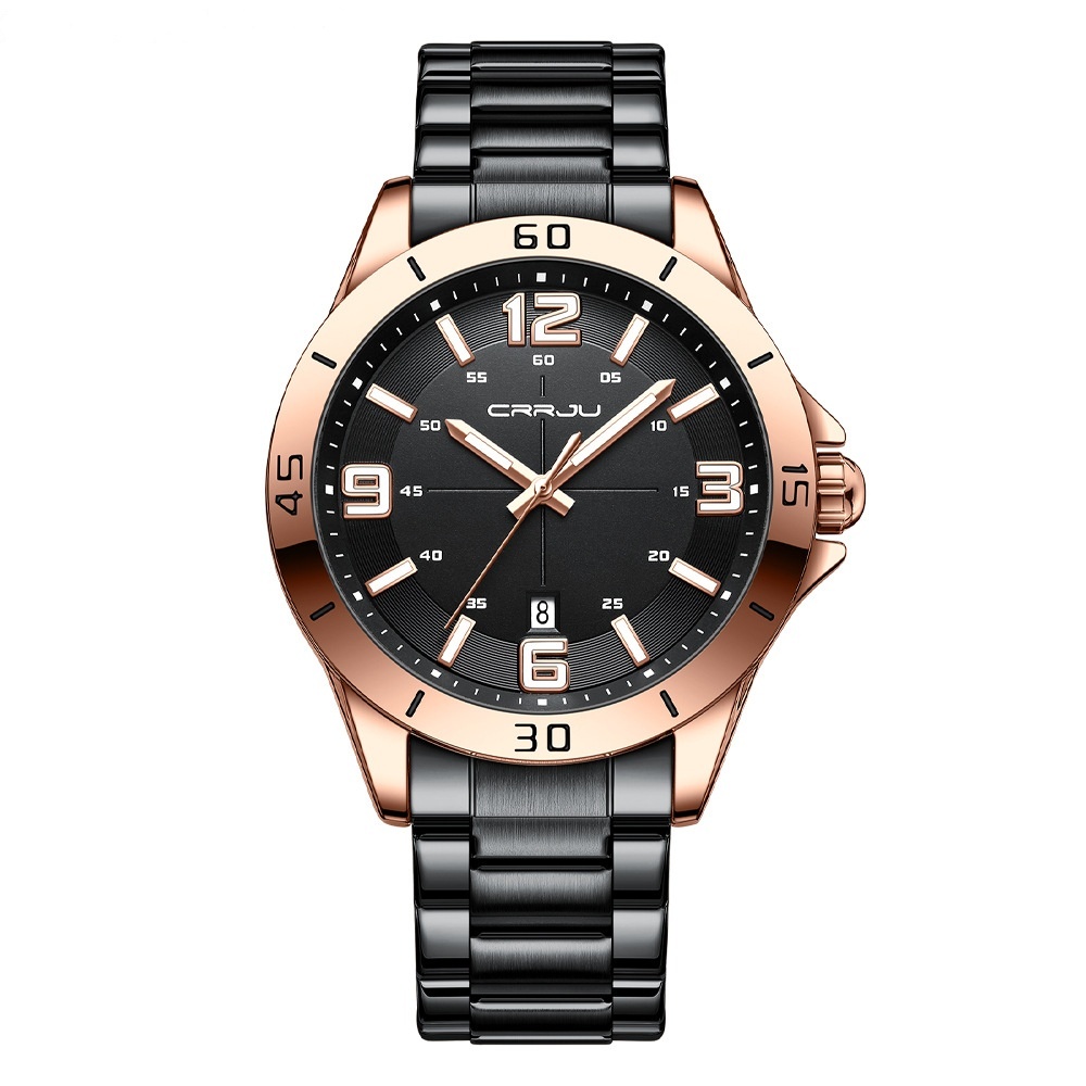 Waterproof Digital Quartz Watch With A Steel Band - Image 6