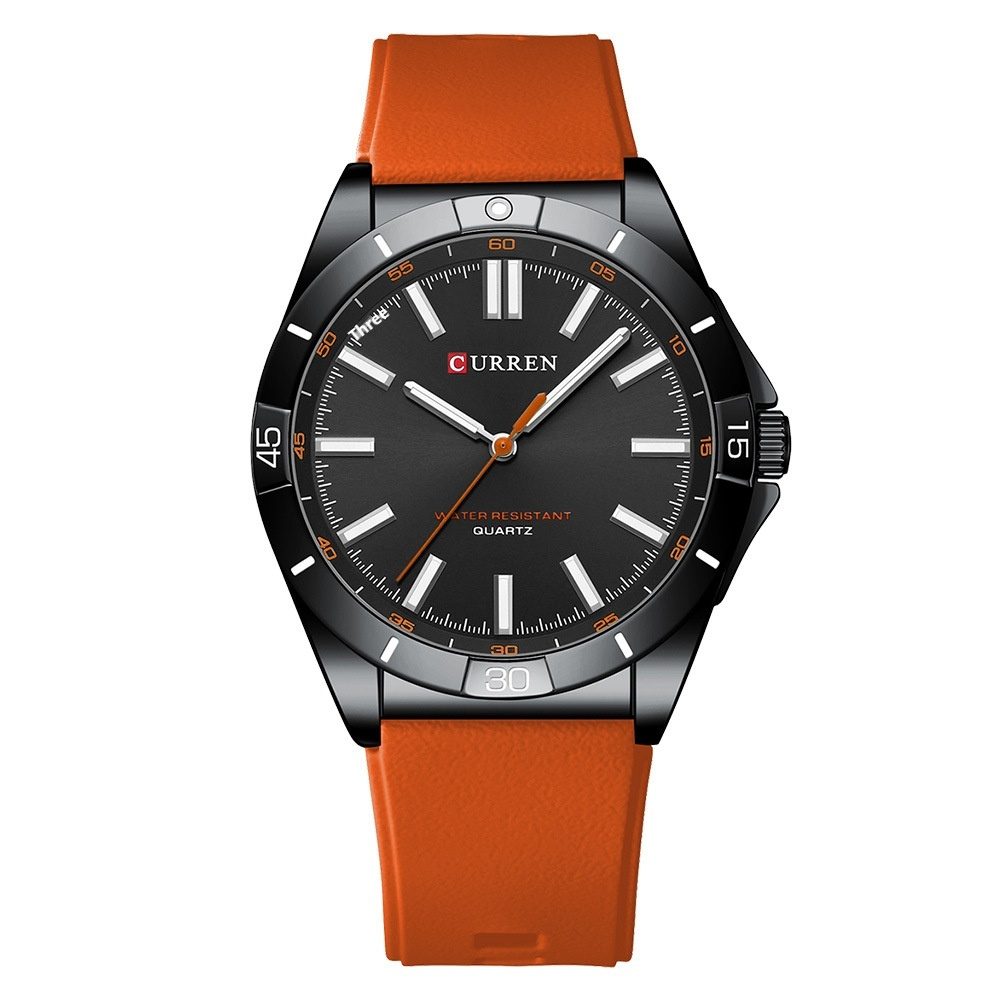 Simple Unisex Round Silicone-band Couples Watch Waterproof - Image 5