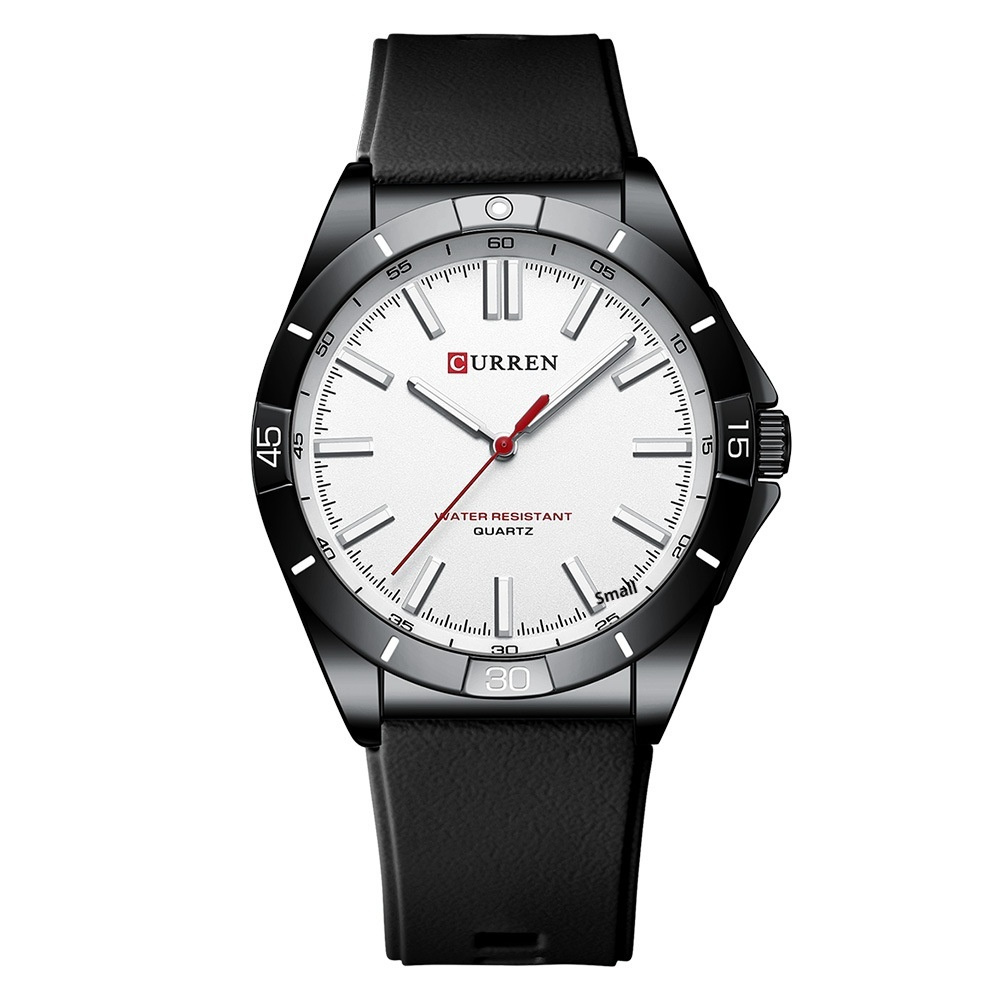 Simple Unisex Round Silicone-band Couples Watch Waterproof - Image 6
