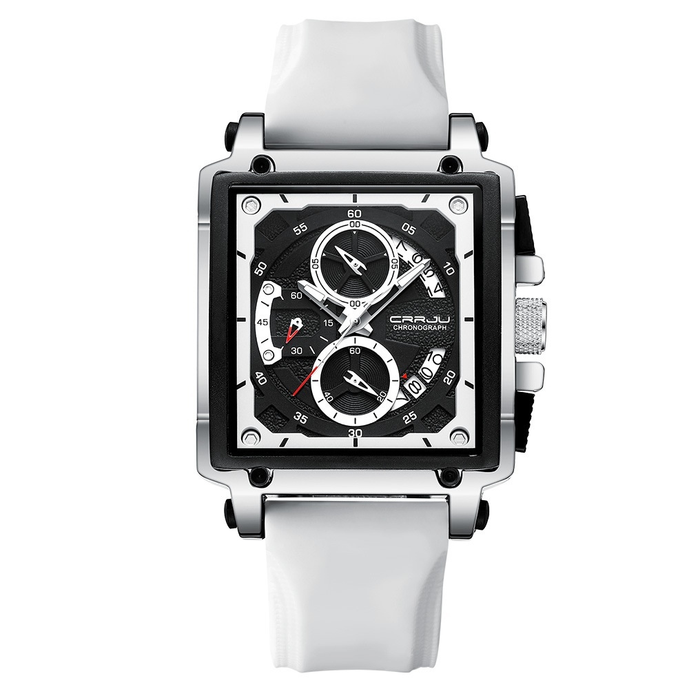 Simple Business Tape Mens Calendar Watch - Image 2